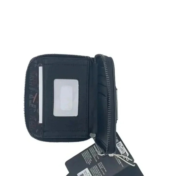 Star Wars Loungefly 2023 SDCC Limited Edition Tiefighter Wallet Black & Red Disn - Picture 4 of 4